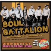 Soul Battalion  - A Night of Soul and Motown Classics
